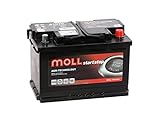 MOLL 81070 start/stop plus AGM Starterbatterie 12V 70Ah
