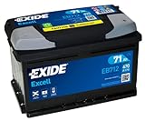 Exide EB712 Excell Starterbatterie 12V 71Ah 670A