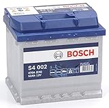 Bosch S4002 - Autobatterie - 52A/h - 470A - Blei-Säure-Technologie - für Fahrzeuge ohne Start-Stopp-System
