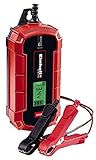 Einhell Batterie-Ladegerät CE-BC 4 M (intelligentes Batterieladegerät mit Mikroprozessorsteuerung für verschiedenste Batterietypen, u.a. Kfz/Krad, max. 4 Ampere Ladestrom)