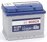 Bosch Automotive S4005 - Autobatterie - 60A/h - 540A - Blei-Säure-Technologie - für Fahrzeuge ohne Start-Stopp-System