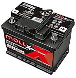 MOLL 84050 XTRA Charge Starterbatterie 12V 50Ah