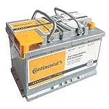 Autobatterie Continental EFB - 12V 70Ah 650A Start&Stop