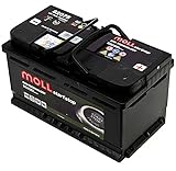 MOLL 82075 start/stop EFB Starterbatterie 12V 75Ah